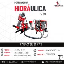 PERFORADORA FL-100 PARA EXPLORACIONES PROFUNDAS